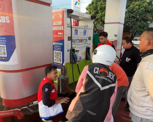 SPBU Pertamina Jadi Tempat Andalan Isi Energi Ojol dan Taksi Online