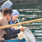 Aksi Bersih Laut di Banda, Betty Ajak Warga Jaga Laut