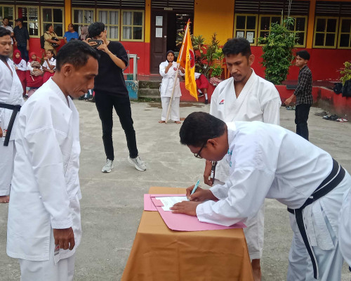 Talaohu Lantik Pengurus Dojo Shogaku Roku