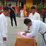 Talaohu Lantik Pengurus Dojo Shogaku Roku