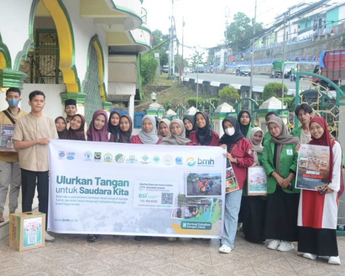 Laznas BMH Maluku-Mahasiswa UIN Ambon Galang Dana untuk Korban Bencana Sumatera dan Aceh