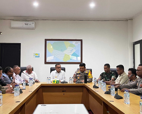 Upaya Ungkap Kasus Wawangi, Polres  Gelar Pertemuan Dengan Pemkab Bursel 