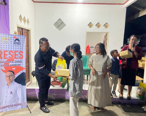 Transfer ke Daerah di Potong, Mairuhu Ajak Warga Mandiri di 2026