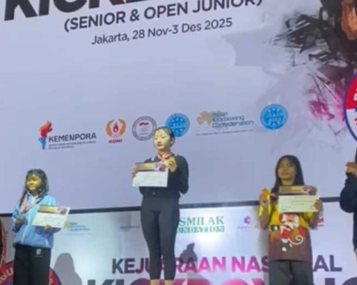 Dua Atlet Maluku Borong 4 Medali di Kejurnas Kickboxing