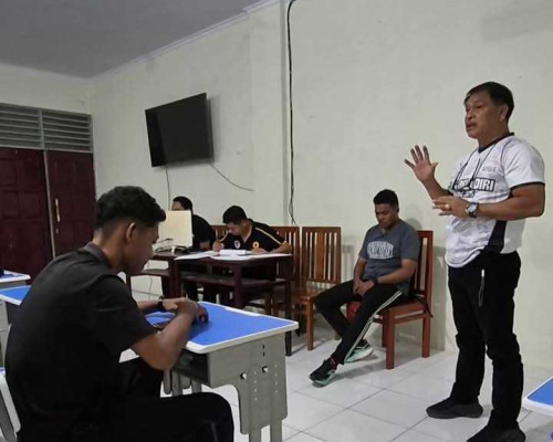 Tatap PON Beladiri dan Popmal V, Pengprov KBI Maluku Gelar Refreshing Wasit