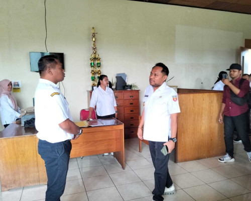 Sidak ke Setda, Wabup Malteng Tekankan  Optimalisasi Pelayanan Publik