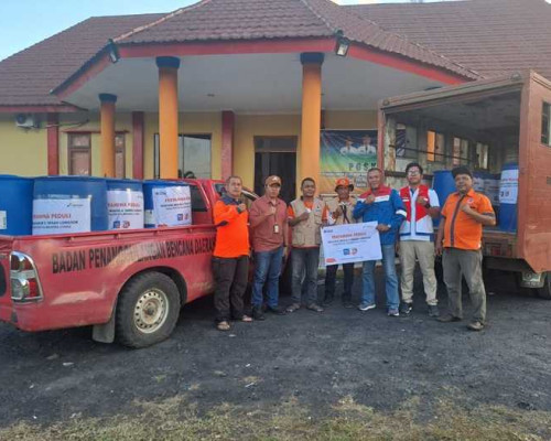Pertamina Salurkan Ribuan BBM di Daerah Bencana Alam Halmahera Utara 
