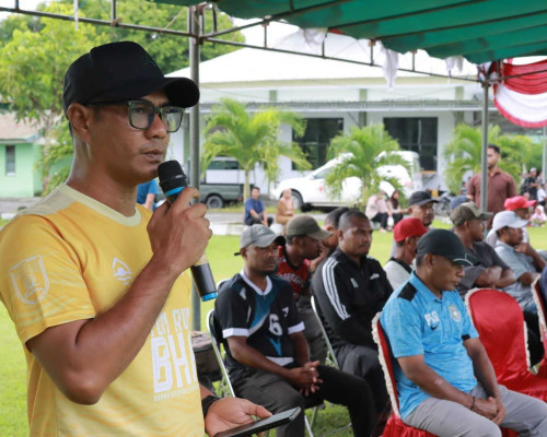 GFF U-12 ASKAB PSSI Malteng Dibuka, Bupati :  Sportivitas dan Pembinaan Usia Dini