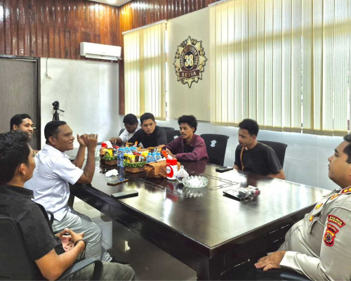 Peringati Hari Pers Nasional, PWI  Perkuat Sinergitas dengan Polres Seram Bagian Timur