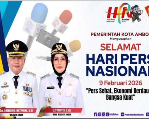 odewin Wattimena: Pers Pilar Demokrasi dan Mitra Pembangunan Kota Ambon