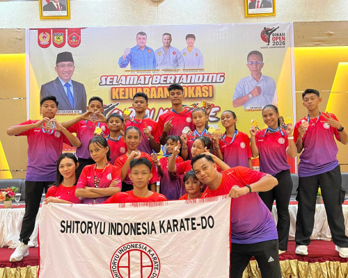 Shindoka Maluku Raih Juara Umum II Kejuaraan Gokasi Championship di Ternate