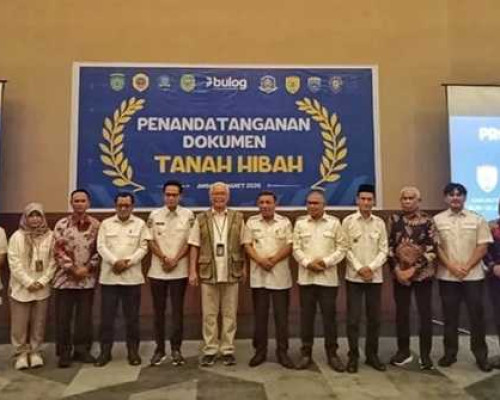 Perkuat Ketahanan Pangan, Pemkab Kepulauan Aru Hibahka  Lahan ke Bulog