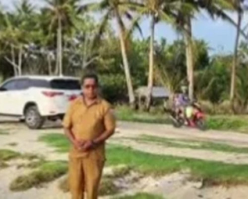 Talud Tak Mampu Tahan Ombak, Bupati Aru Siapkan Penanganan Darurat