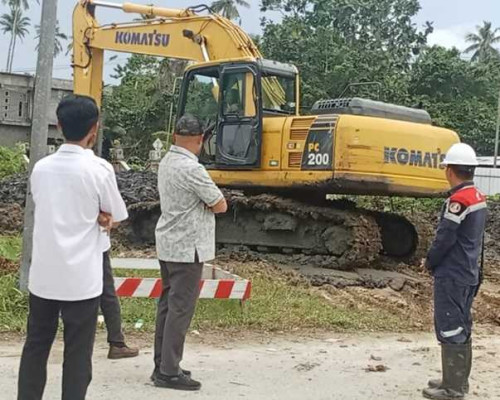 Bupati dan Wabup Aru Tinjau Pembangunan RSUD Tipe C Cendrawasih Dobo