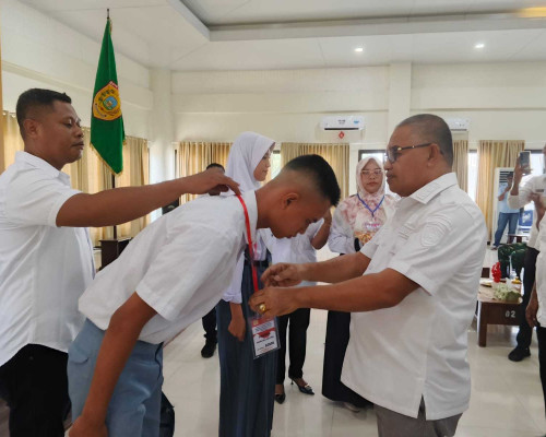 Puluhan Siswa di Bursel Ikut Seleksi Calon Paskibraka Tahun 2026