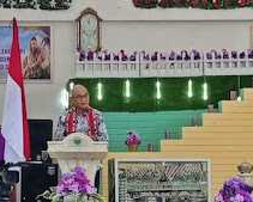 Bupati Aru Hadiri Persidangan ke-28 Jemaat GPM Marbali, Dorong Pelayanan Gereja Transformatif
