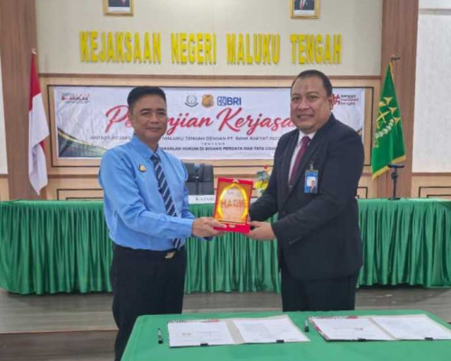 BRI Masohi dan Kejari Malteng Perkuat Sinergi Penanganan Hukum